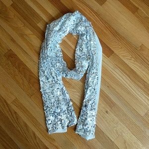 INC Sequin Scarf